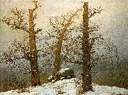 Caspar David Friedrich, Hunengrab im Schnee